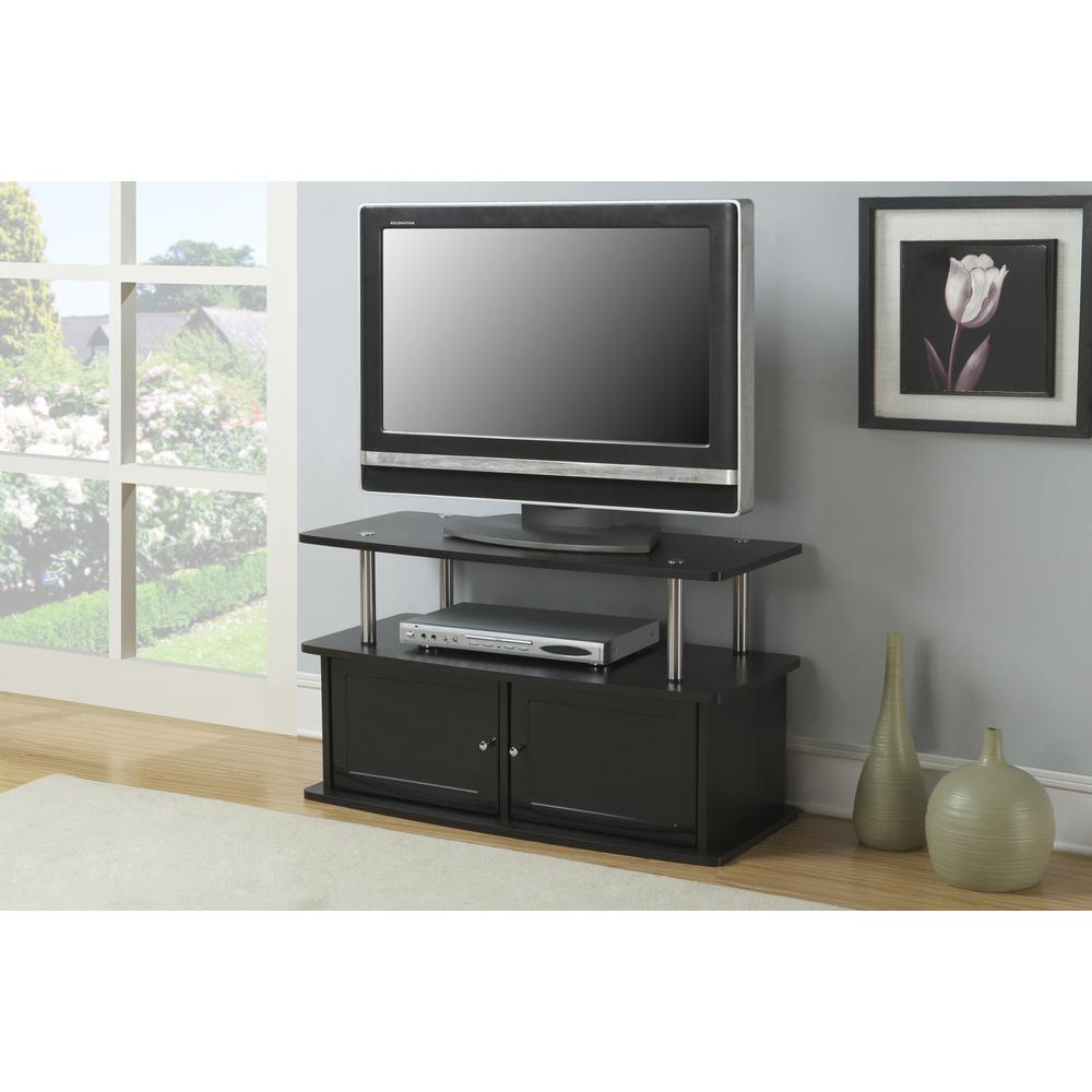 Designs2Go TV Stand with 2 Cabinets