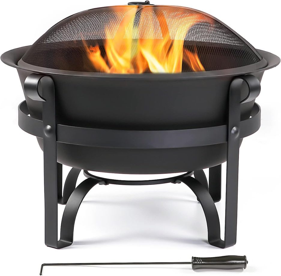 Steel Cauldron Fire Pit,